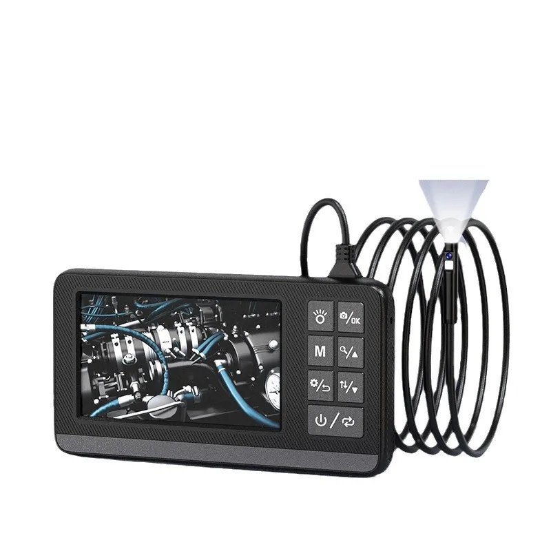 

4.3 inch magnification flip camera industrial pipe endoscope auto repair insert high definition handheld