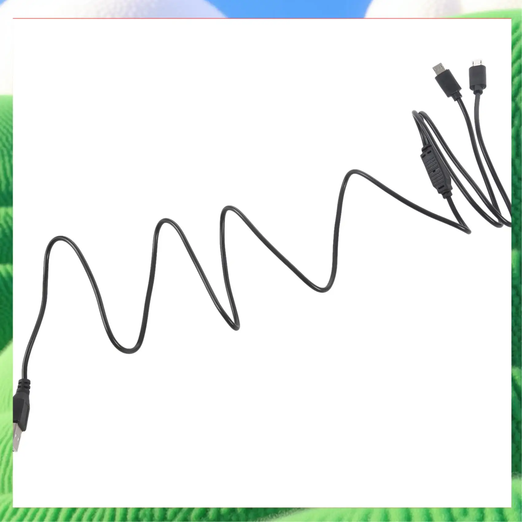 

5X UHF Guitar Wireless System Transmitter Receiver Built-In Rechargeable-[Cilae]