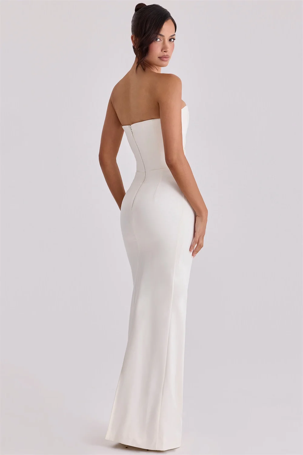 Wedding Dress For Bride Gowns Vestido De Novia Sexy Strapless Sleeveless Pleated Mermaid Applique Robe De Mariee 2026 Customed