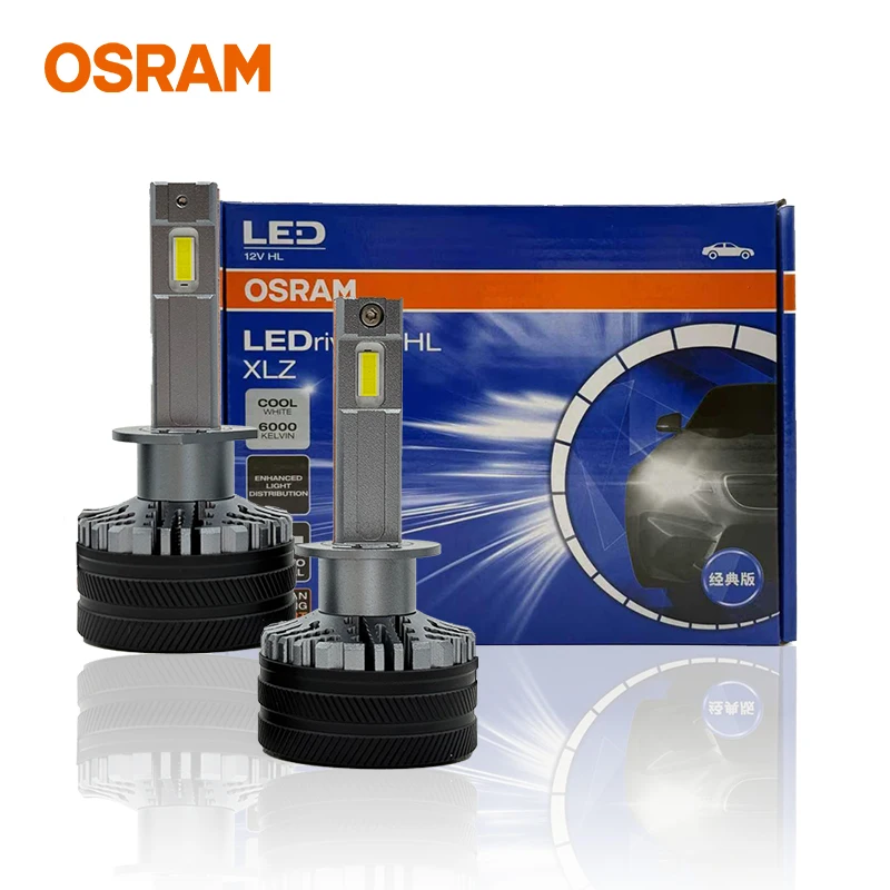 

Светодиодные лампы OSRAM H1 LED NIGHT BREAKER BOOST H1 H4 H7 H11 HB3/HB4 HIR2 12V 80W для фар, LEDriving HL PREMIUM, произведено в Китае, пара