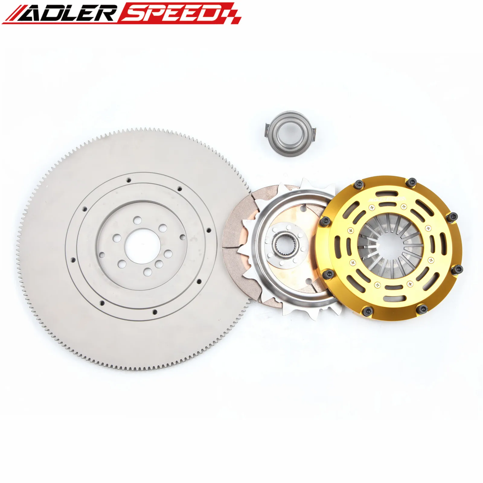 ADLERSPEED RACING CLUTCH SINGLE DISC FLYWHEEL KIT For 97-04 Chevrolet Corvette 5.7L LS1 For01-04 Chevrolet Corvette Z06 5.7L LS6