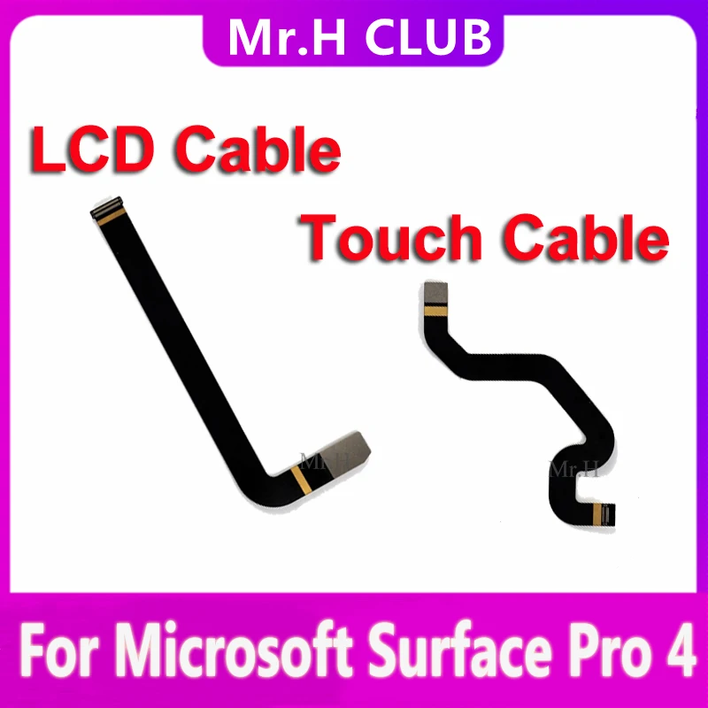 100% NEW LCD Cable for Microsoft Surface Pro 4 pro4 1742 LCD Cable Touch Flex Cable Touch Board X937072-001 M1010537-003