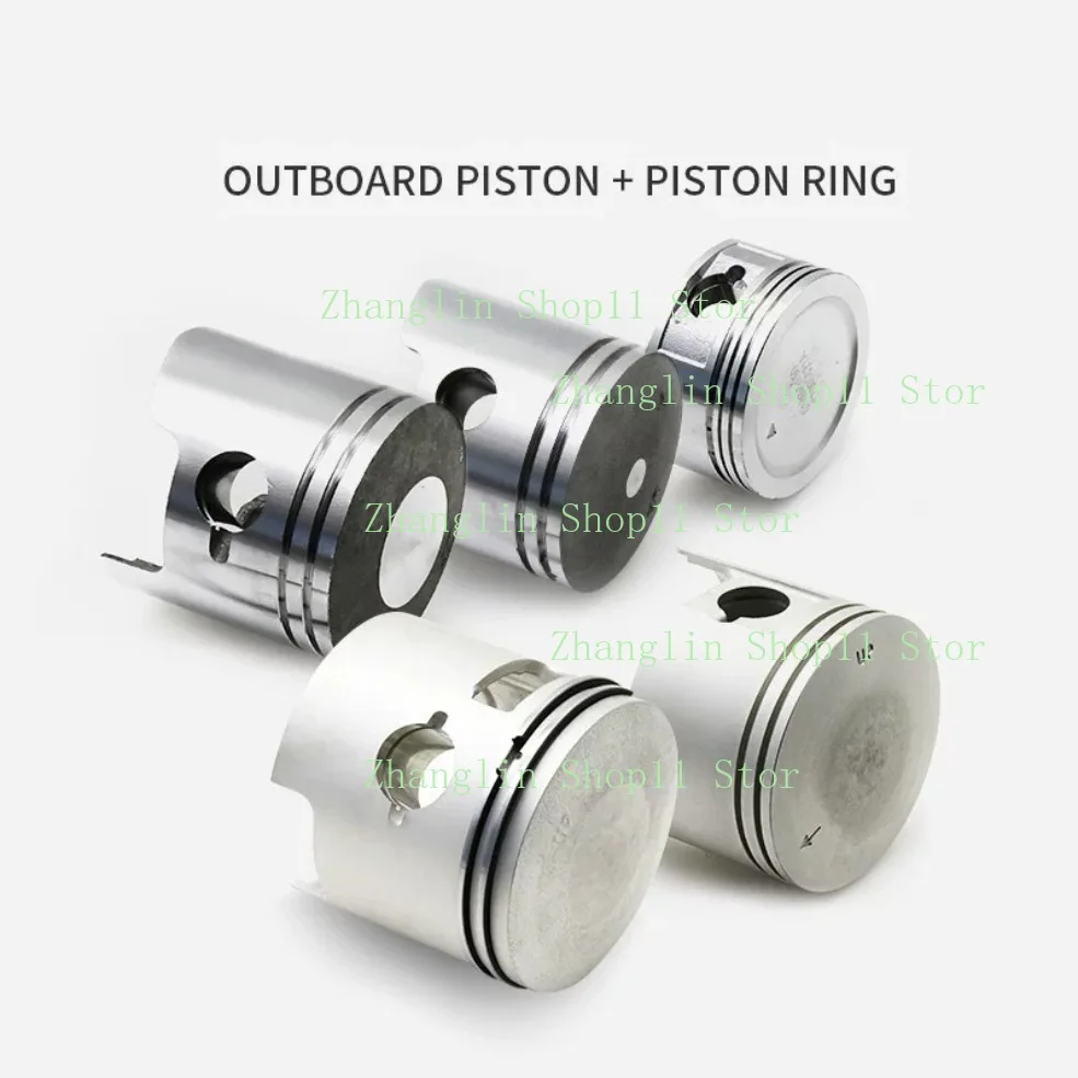 Boat Outboard Motor Piston 2 Stroke 4 Stroke Thruster Engine Piston Rings for Hangkai Marine Hanger Accessories