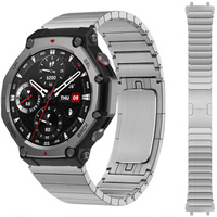 Stainless Steel Strap for Amazfit T-Rex 3 Smart Watch Luxury Metal Bracelet  for Xiaomi Huami Amazfit T-REX 3 Wrist Band Correa