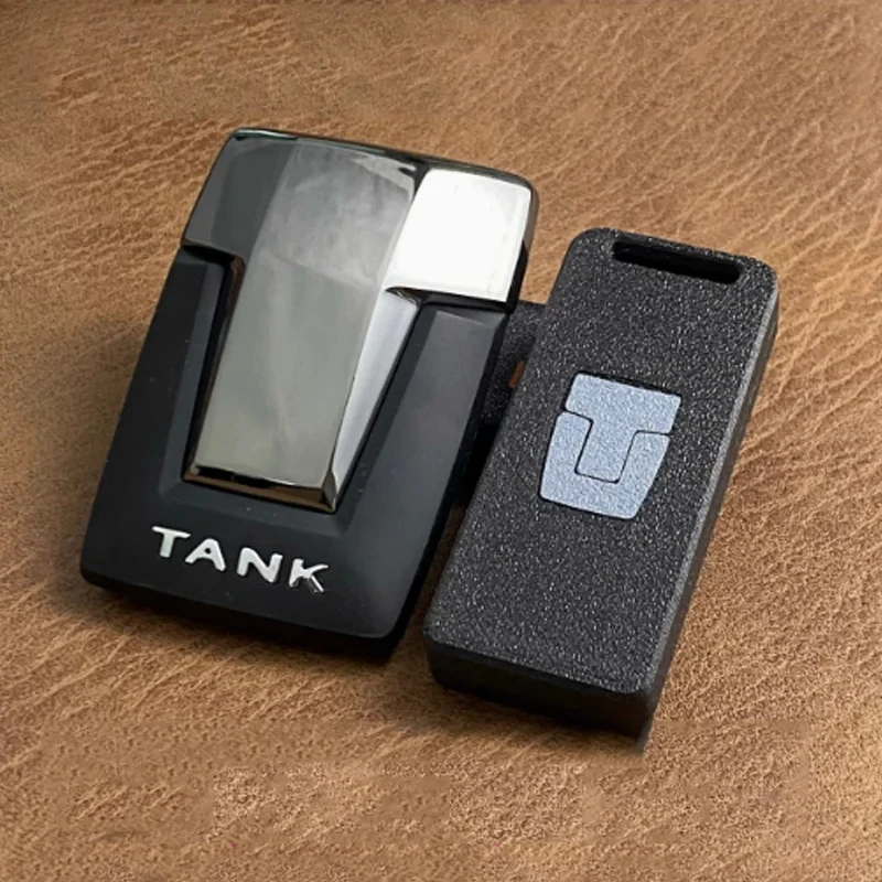 For Great Wall GWM Tank 300 400 500 700 4-Button Smart Remote Key Fob Case Modified Protective Shell Exterior Car Accessories