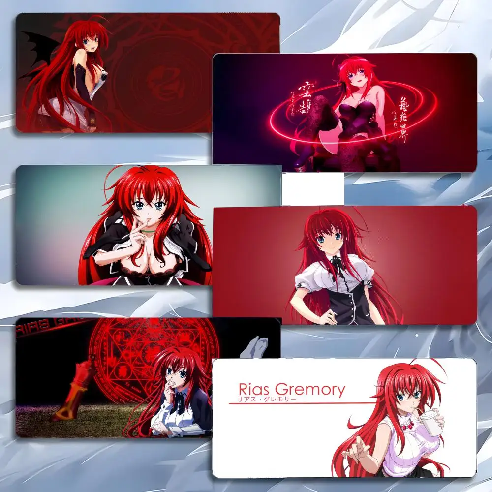 Pretty Hot Anime H-High School D x D Rias Gremory Mouse Pad Mousepad Large Gaming LockEdge Thickened PC Table Desk Mat