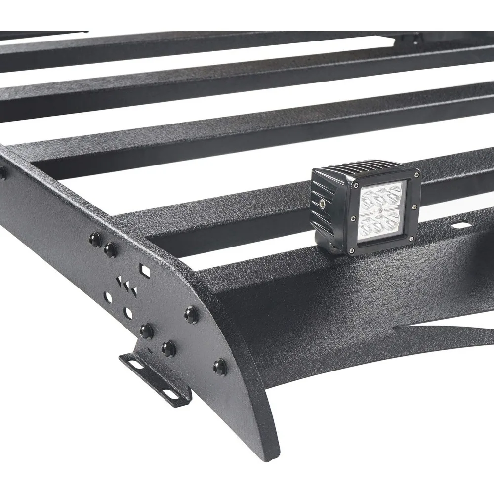 U-Box Tundra حامل سقفي سلة الناقل البضائع ث/أضواء LED متوافقة مع Toyota Tundra Crewmax 2014 2015 2016 2017 2018 2019 2020 #6