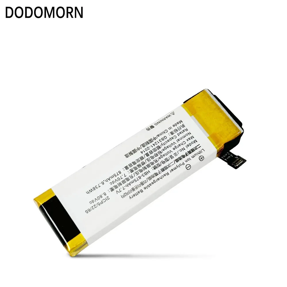 DODOMORN 7.7V 6.738Wh 875mAh baterai HB3-875mah-7.7V untuk DJI OSMO Pocket 2 Series 2ICP5/22/65 kualitas tinggi dalam stok pengganti