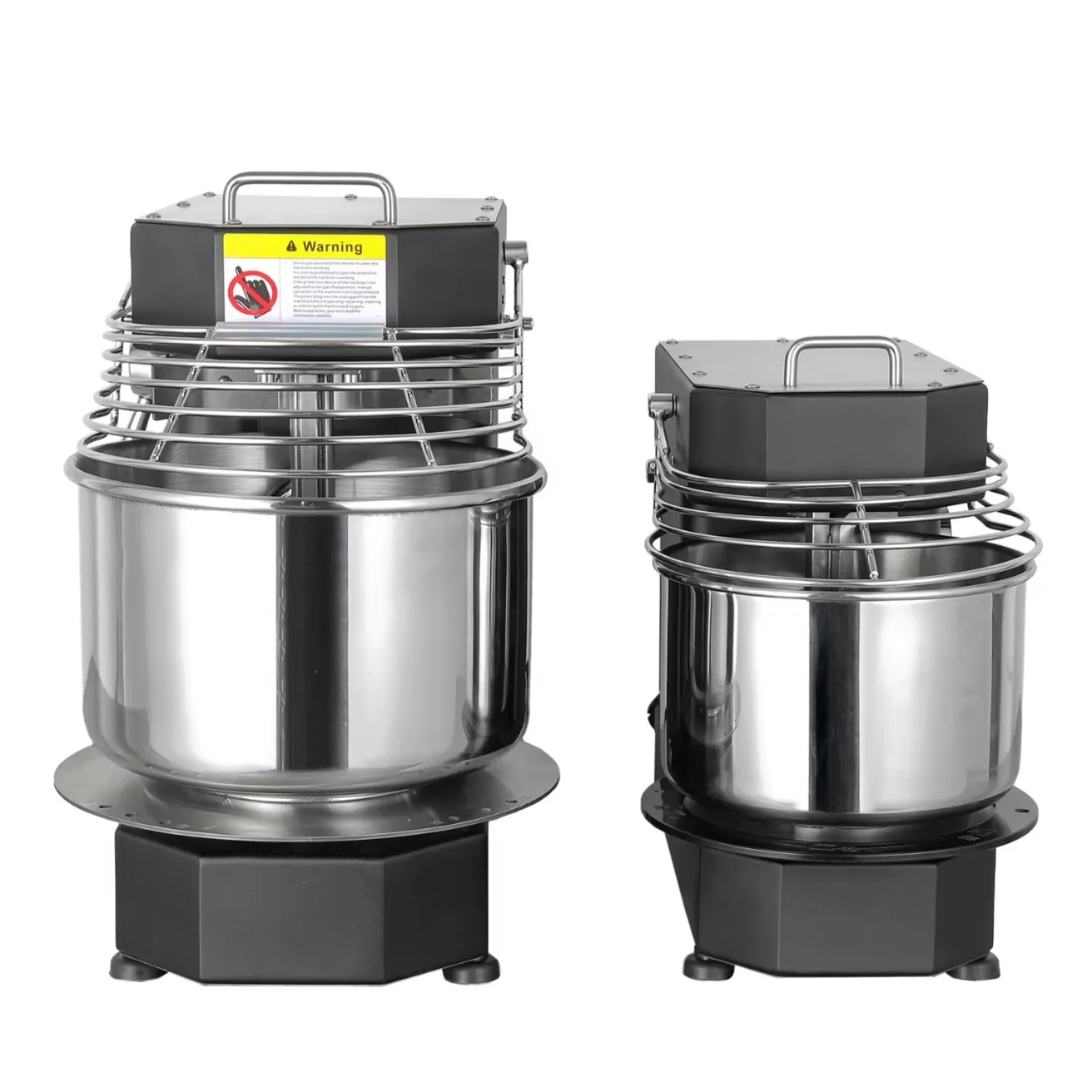 

Bread Mixer Machine Dough Commercial HM-5TD 5L Dual Rotating Bakery Dough Mixer with Light