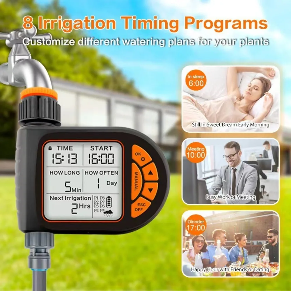 Digital Smart Timer Water Sprinkler Water Saving Durable Automatic Water Irrigation Controller Professional