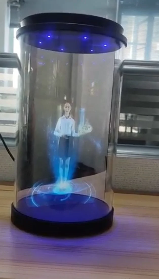 hologram display real time holograms life size 3D holographic display Holotube