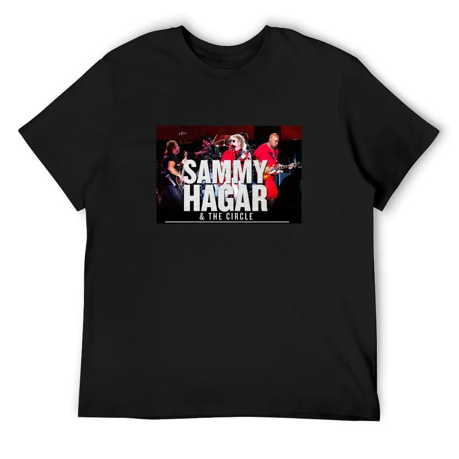 

Sammy Hagar And The Circle - English-American rock supergroup band T-Shirt shirts graphic blanks black t shirts for men