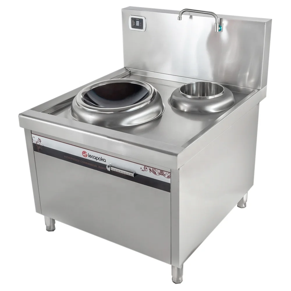 Commercial Chinese Kitchen Equipment Stainless Steel Electric Adjustable High-Power Cooking Tools for Restaurant Business