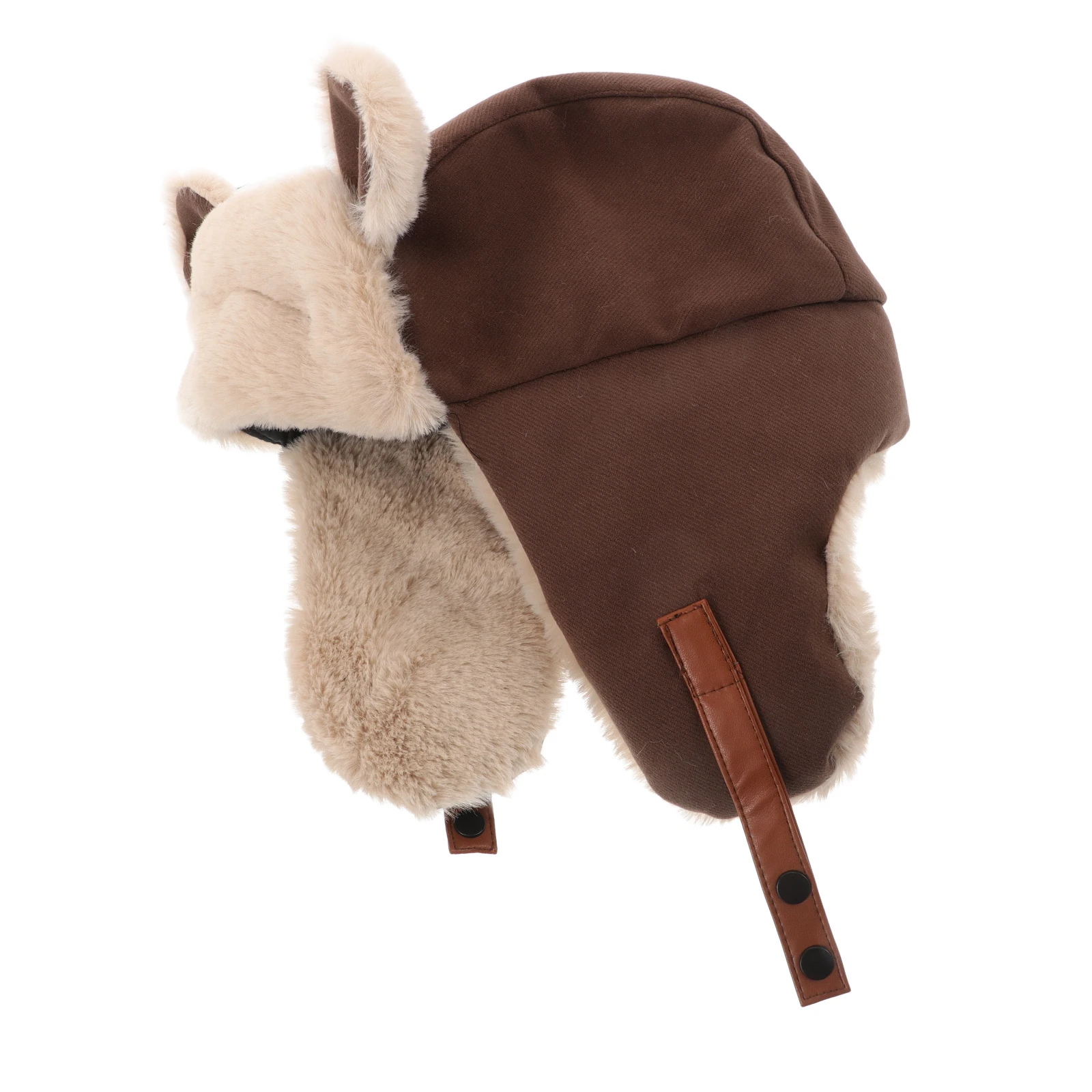 

Winter Bear Earflap Hat Thick Insulation Outdoor Hiking Skiing Protection Women Men Unisex Cover Windproof Accessories
