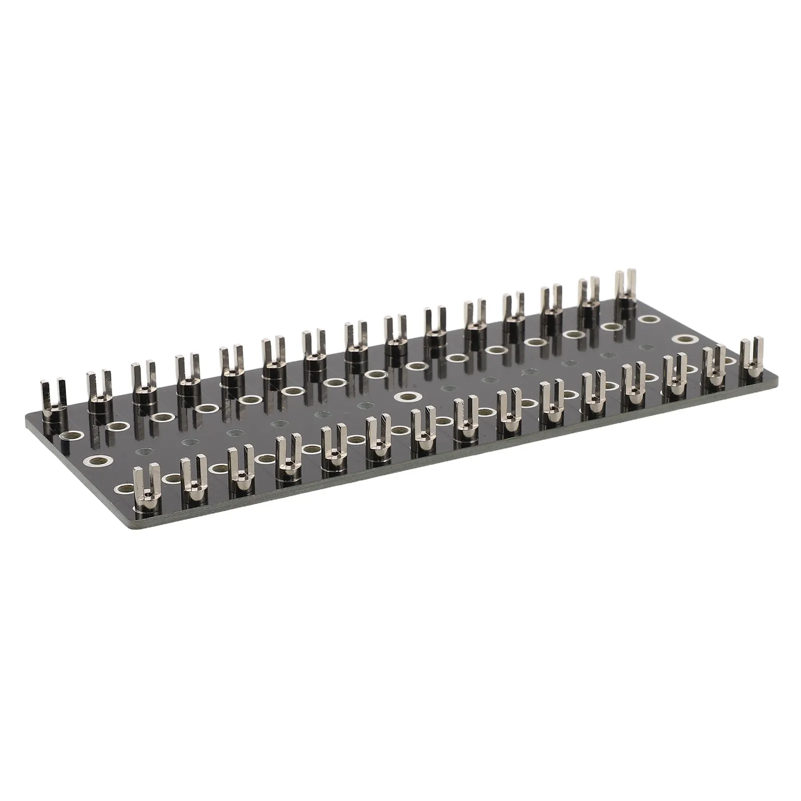 Dual Row Terminal Strip Jumper Circuits Screw Terminals Hifi Audio Insulation Board for DIY Tube Amplifier Rack
