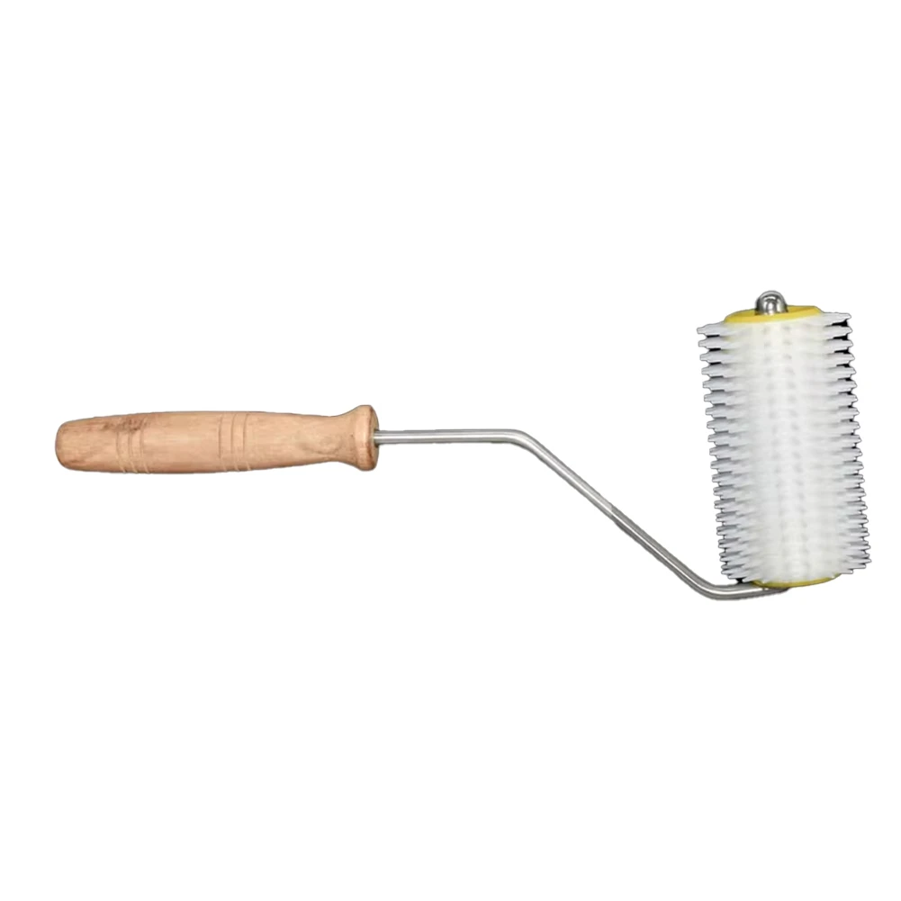 A56K Bee Honey Extracting Tool Uncapping Needle Roller Type Propolis Extractor Bee Honey Comb Beekeeping Uncapping Tools,B
