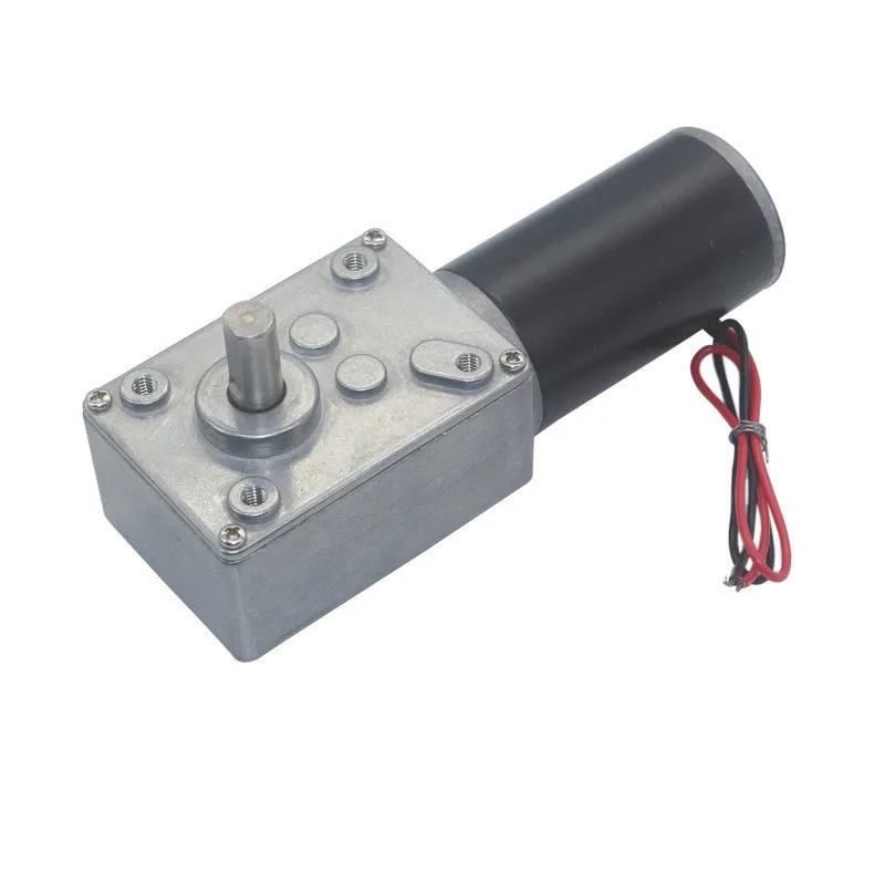 5840-31ZY Turbo Worm Encoder Micro DC Reduction Motor Self locking Speed Control Small Motor 12V24V
