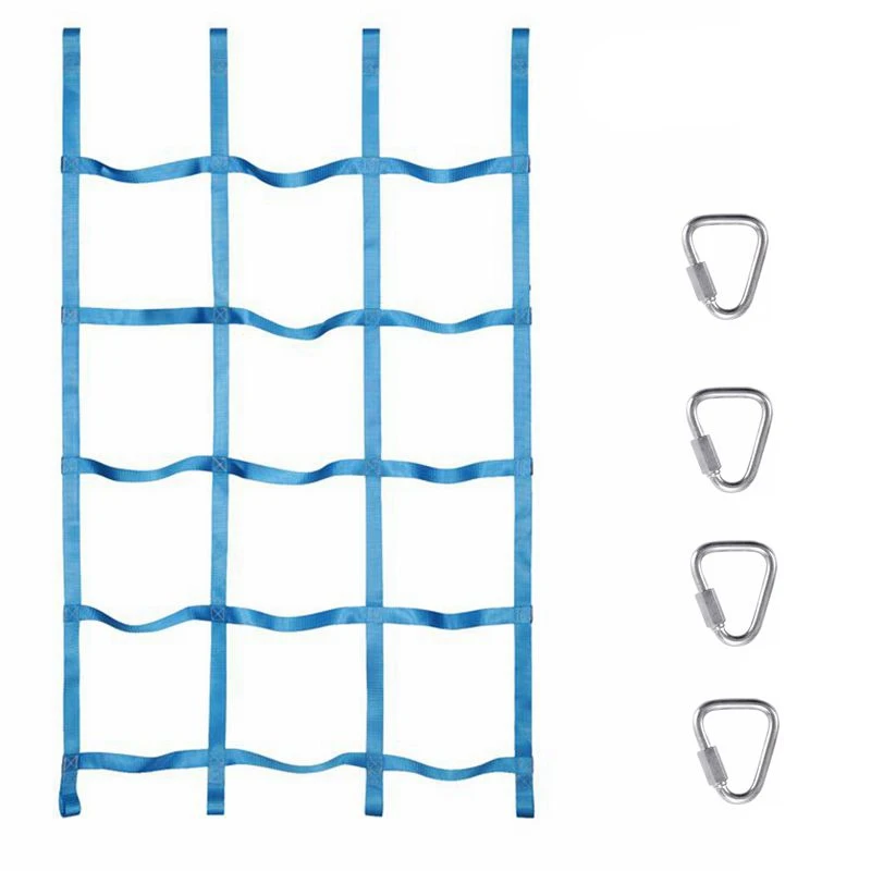 

Indoor/Outdoor Climbing Net (70Inchx43inch)Playground Freight Net,Swing Climbing Net,Children Climbing Net