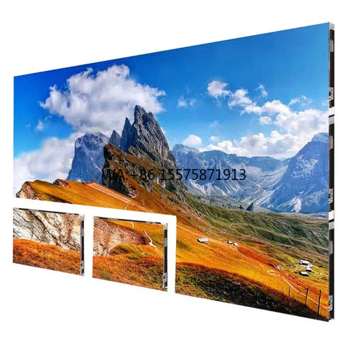 Ndoor Luxury Boutique Window Curved LED Display Front Access P1.25-P3.076 Magnetic Video Wall HDR 3500cd Brightness 2-Year