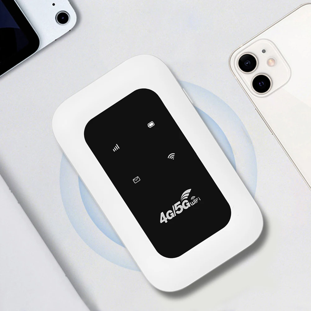 4G LTE Mobile WiFi Router with SIM Card Slot 150Mbps Portable WiFi Router 2100mAh Wireless Wifi Modem for Home Office RV Camping