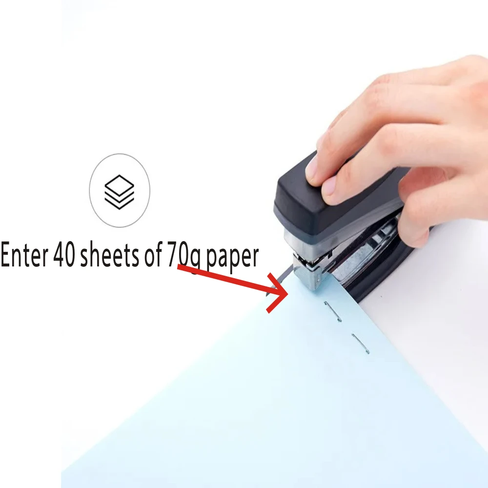 1-3PCS Stapler 24/6 12# 24/810# No.12 No. Universal stapler Binding paper jam office stationery staplerpapeleria Universal