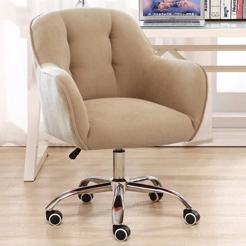 Velvet Office Chair with Swivel Accent Chair with Arms Modern Adjustable Computer Gaming Seat Fast Delivery Guarantee