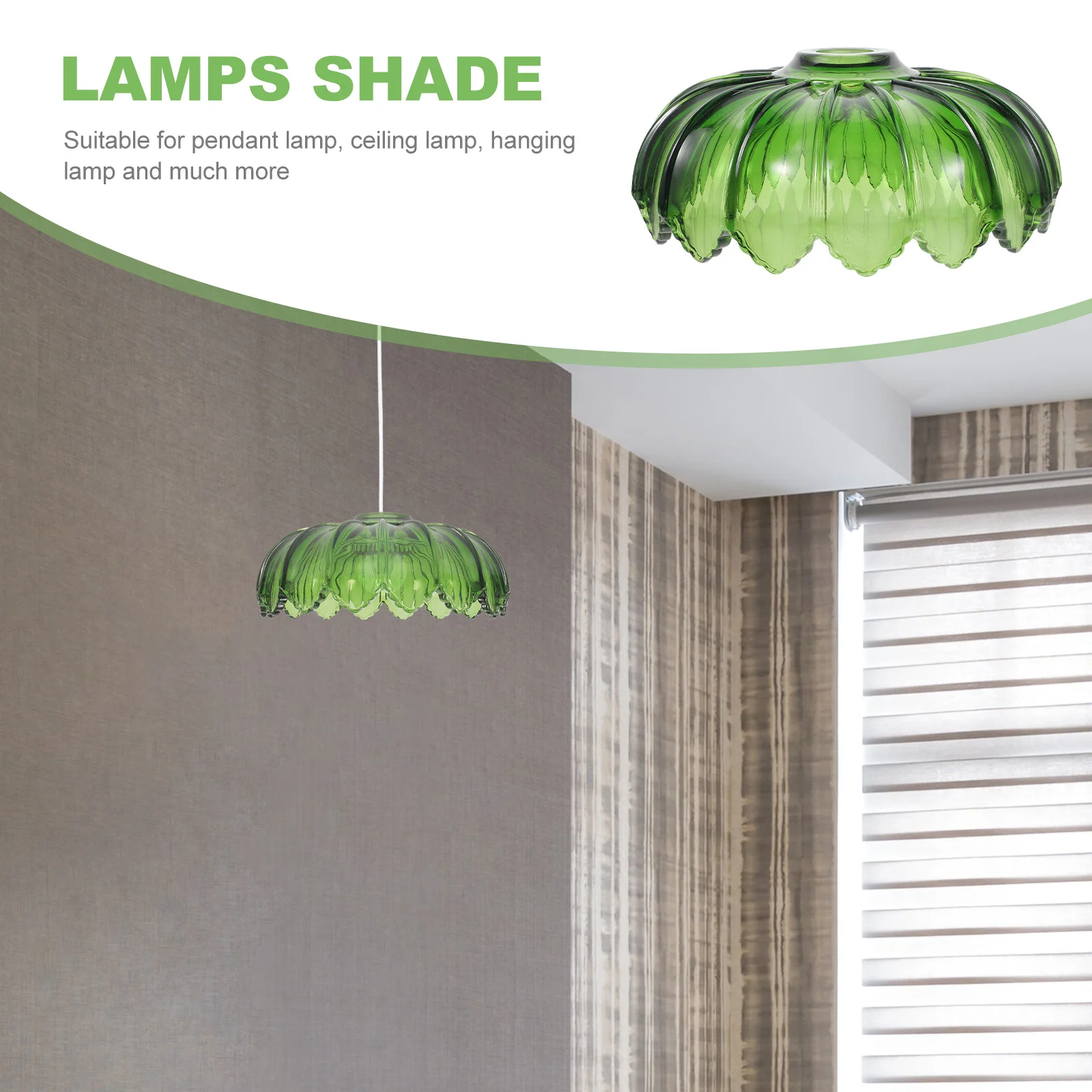 

Glass Lamp Shade Smooth Finish Enhances Light Comfort Ideal for Hanging Ceiling Lamps Decorative Use Glass Lamp Shades
