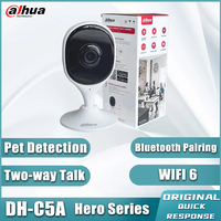 Dahua DH-C5A Cube 5MP Indoor IP Camera Support Pet & Human Detection Two way talk Privacy Mode H.265 Home Baby Wifi MIni Webcam