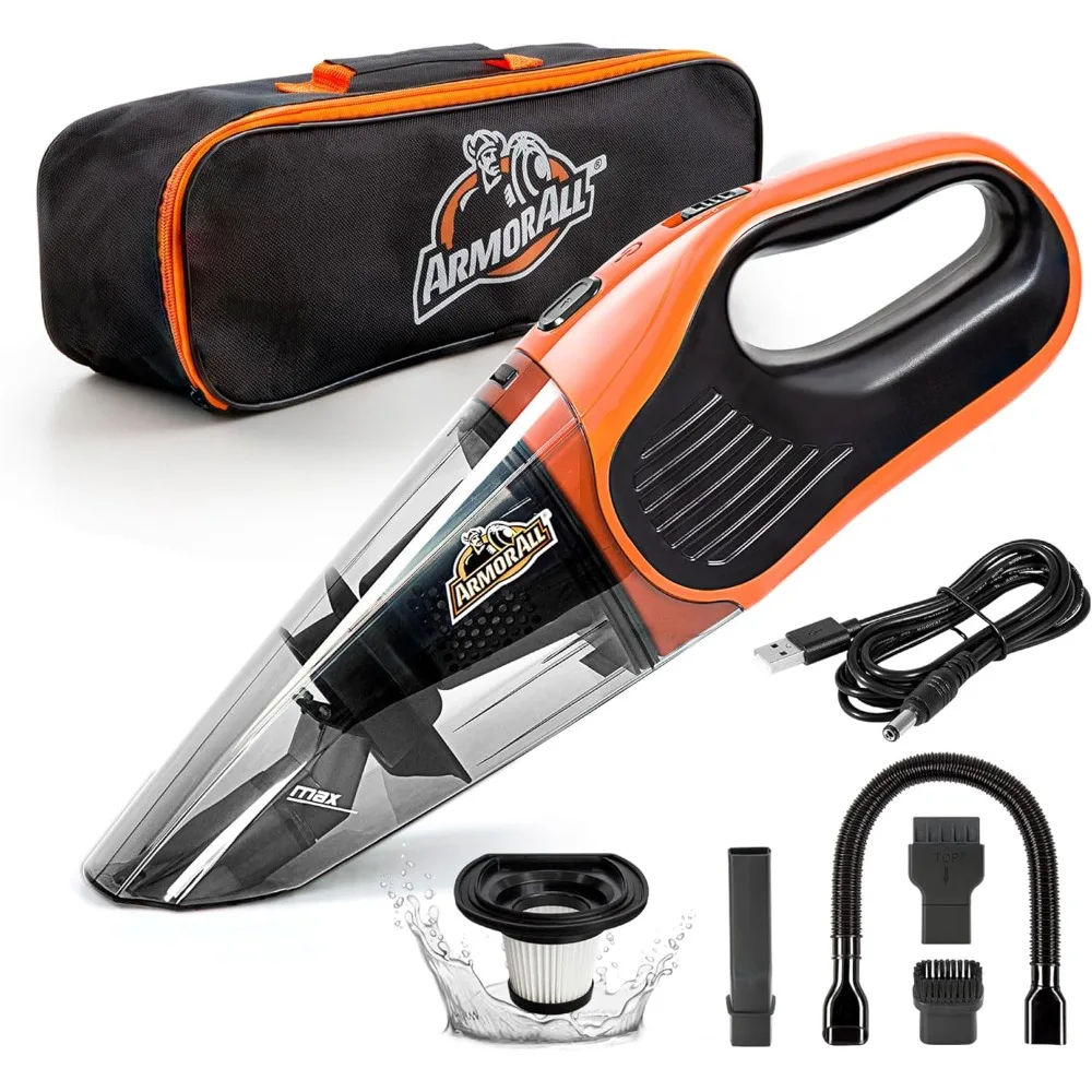 

Ручной автомобильный пылесос Armor All AA07V1 0902, оранжевый