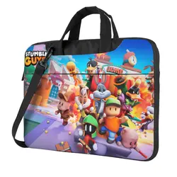 Game Stumble Guys Cartoon Laptop Bag For Macbook Air HP Huawei 13 14 15 Briefcase Bag Shockproof Kawaii Computer Case