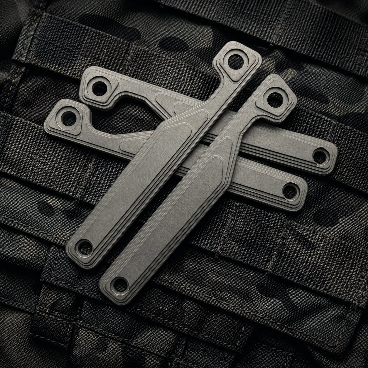 TC4 Titanium Handle Scales for Leatherman Wave Alpha 4PCS Replacement Grip Panel Set