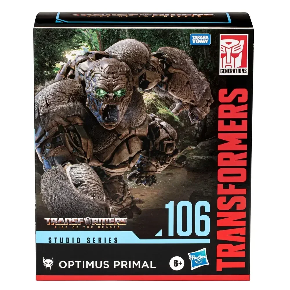 ในสต็อก TAKARA TOMYTransformers Rise of The Beasts Studio Series SS106 Optimus Primal Leader Class Action Figure ของเล่นของขวัญ