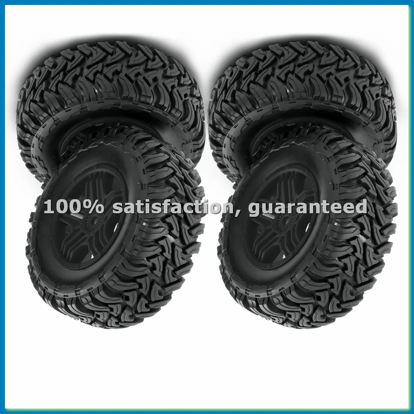 

Комплект резиновых шин и дисков 110 мм для радиоуправляемых машин 1/10 Short Course Truck ARRMA SENTON-550 / 9125 Slash Redcat/B-ABRM