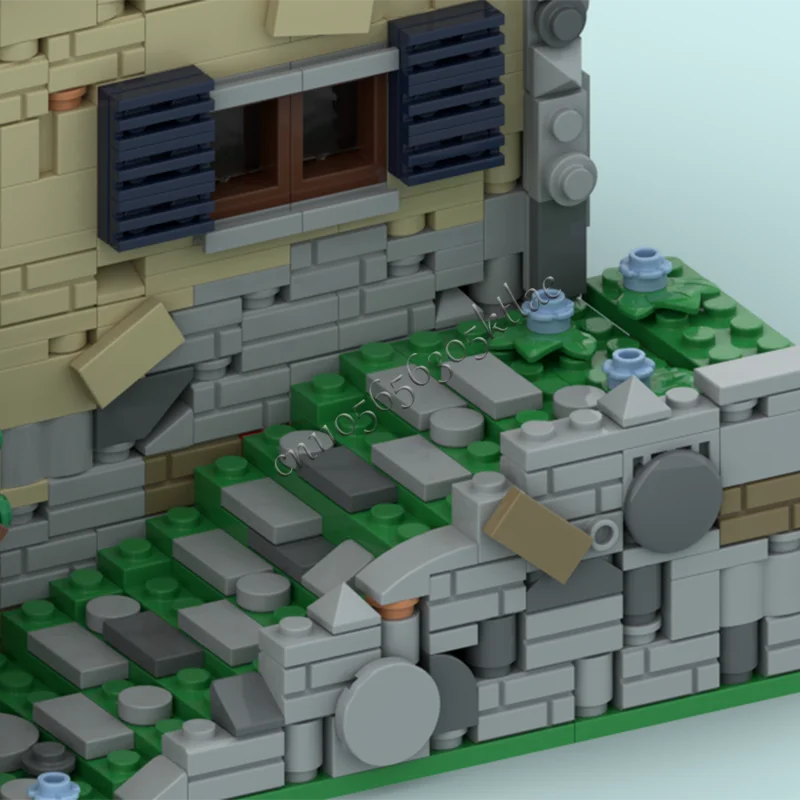 1648 PCS Fantasy Series Cottage Model Building Bricks Modular DIY Sets Assembly Blocks Toys Exquisite Children's Birthday Gift