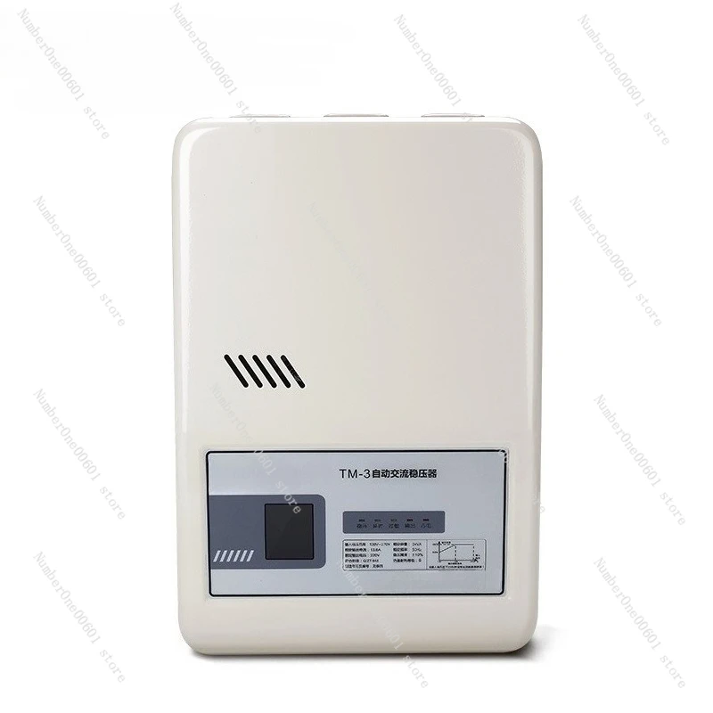 Automatic Voltage Regulator 220V Single Phase Desktop and Wall Mounted Power Stabilizer for Home Air Conditioner 3kW-5000W