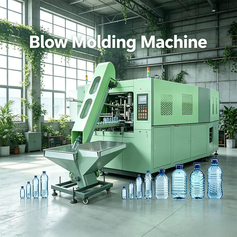Small Mini Pet Blow Molding Machine 1 Cavity for 100ml 200ml Cosmetic Bottle