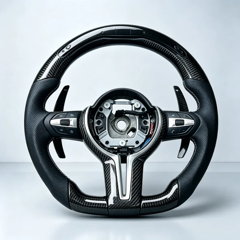 Carbon Fiber Sports Steering Wheel Suitable For BMW F-Series M3 M5 M6 F20 F22 F23 F30 F33 F34 X1 F48 F15 F16 F25 F10 F07F80 F87
