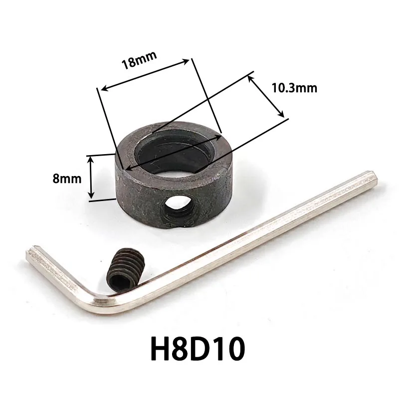 3-16mm Steel Dowel Ring Spacing Positioner Fasteners Bit Limit Locator Shaft Fasteners Washers