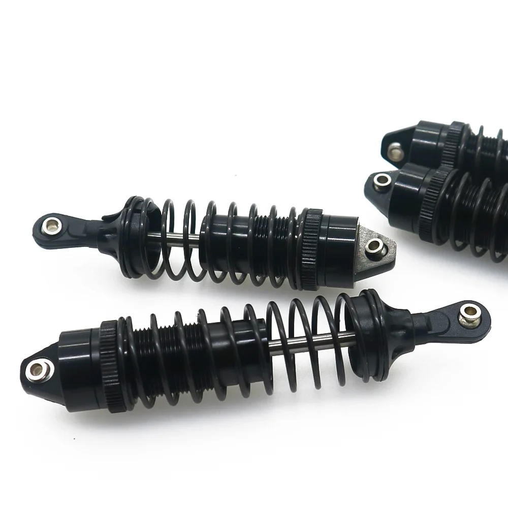 Aluminum Front/Rear Shocks Absorber Set for 1/10 Traxxas Slash 4X4/2WD, Rustler VXL & Stampede - Upgrade Parts