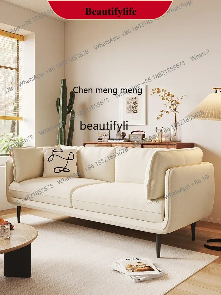 D178 Y LBX Latex Vintage Cat Scratch Cloth Fabric Sofa Small Apartment Living Room Removable and Washable Complete Set