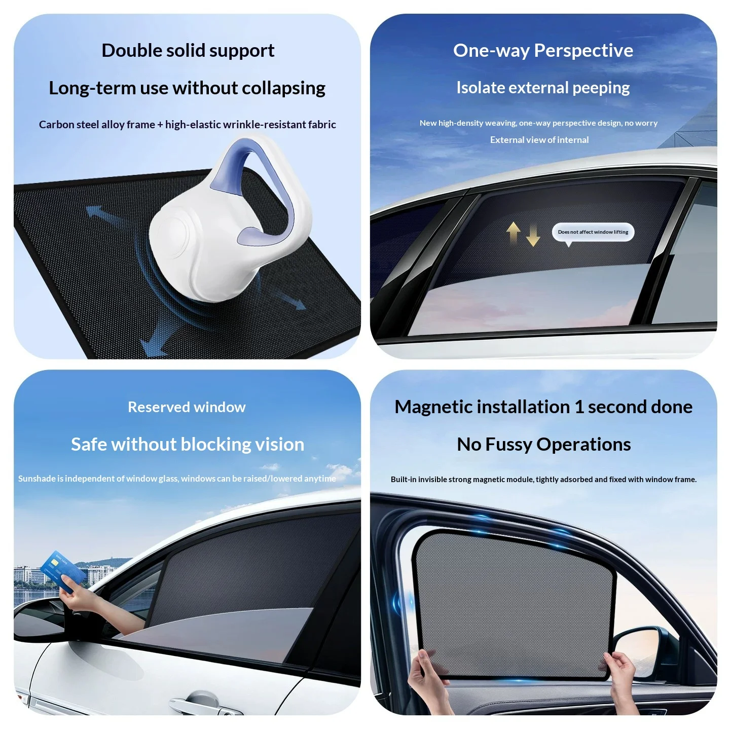 Magnetic Sunshade For Toyota Auris Corolla E210 Hatchback 2019~2025 Sun Visors Car Window Mesh Shades Curtains Auto Accessories view 5
