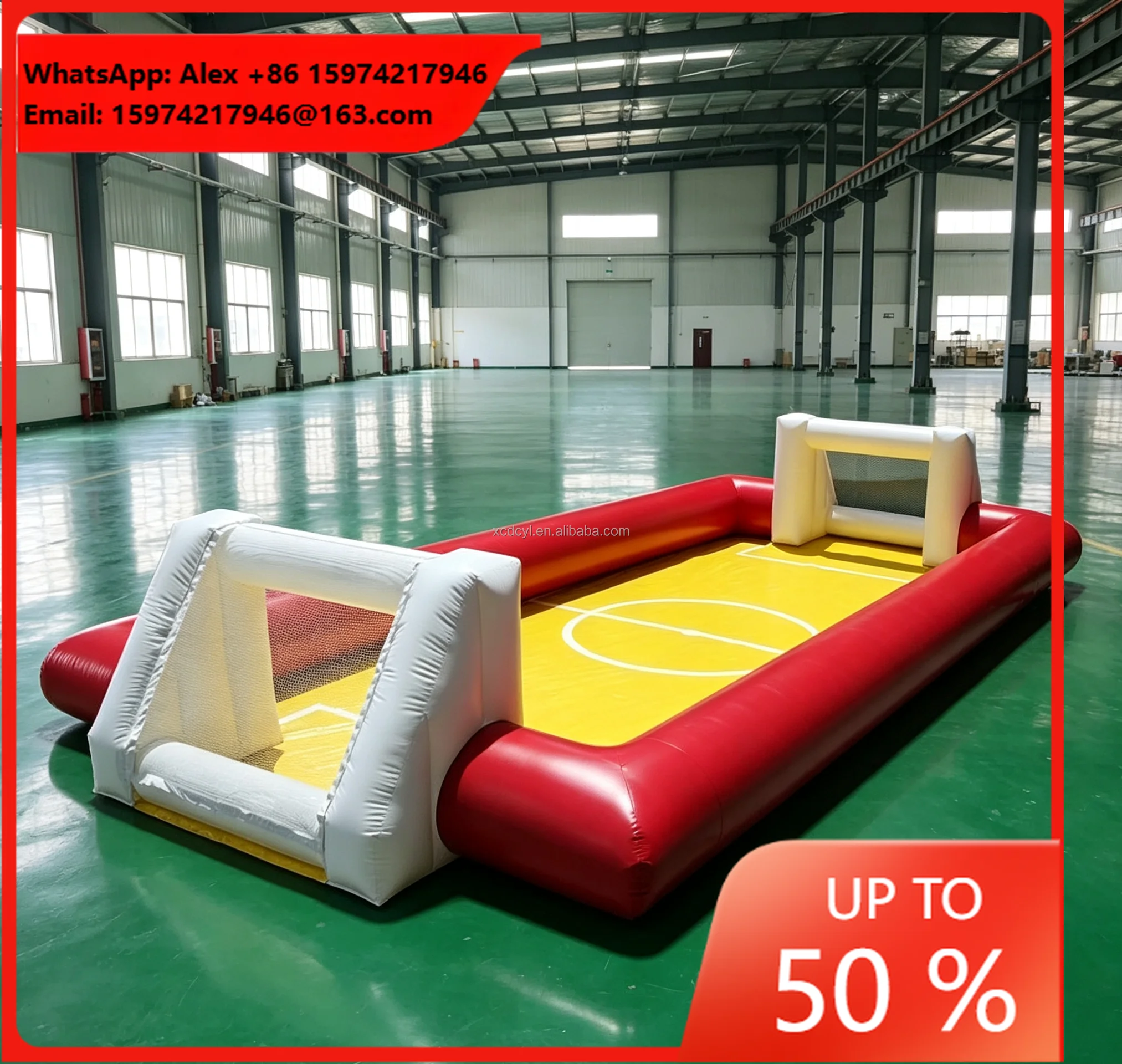 Inflatable Football Field And Inflatable Dartboard: Outdoor Fun Sports Equipment, Custom-Made By Source Factory
