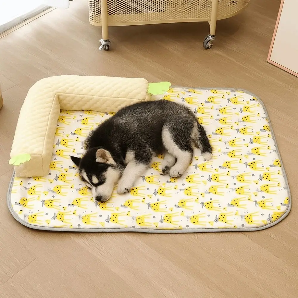 

Universal Breathable Pet Cool Litter Cooling Soft Dog Sleeping Mat Washable Comfortable Dog Bed Four Seasons
