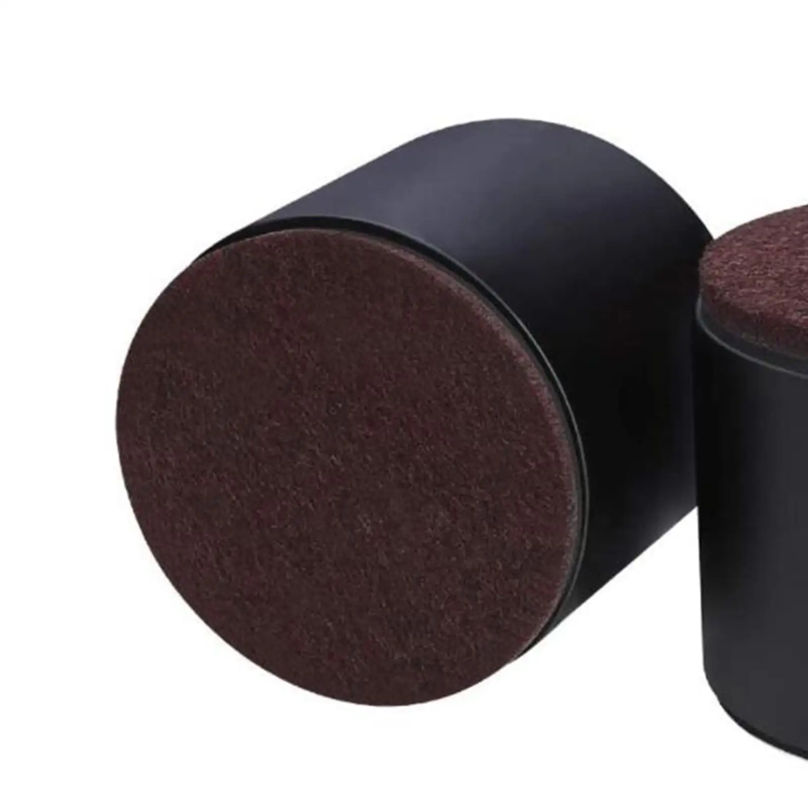 Set of 4 Round Circular Bed Risers Heavy Duty Risers Stationary Furniture