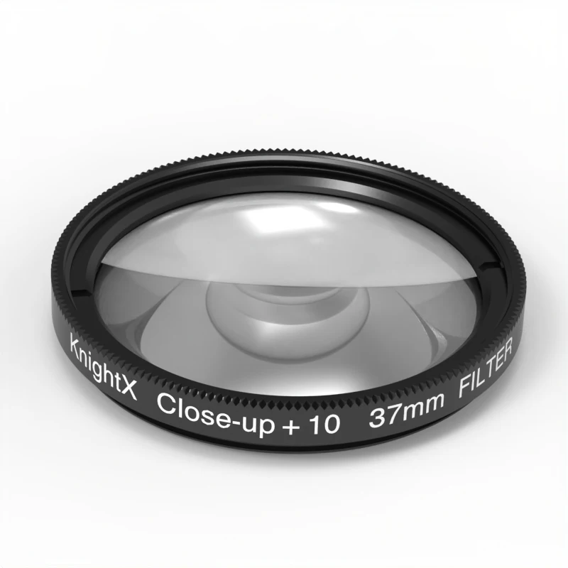 KnightX 37mm Lens Universal CPL Filter Mobile Phone Camera Macro Prism Filter Kaleidoscope