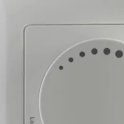 RF Dimming Panel Rotary Remote Control For Home Ambient Lighting 30 Meters Range Dual-signal Function 5-300W Output Power