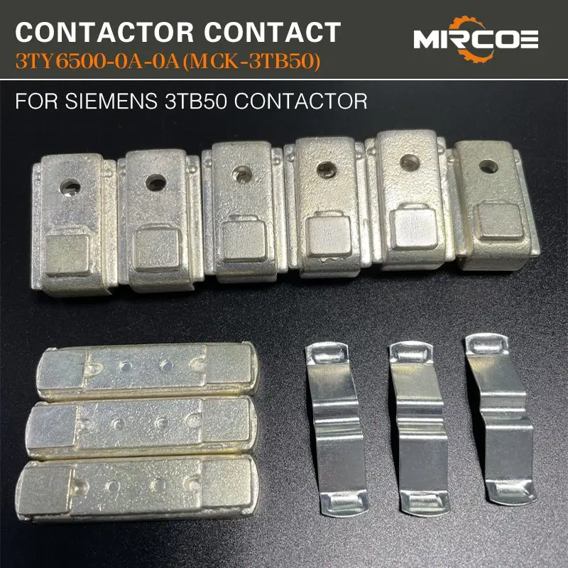 

Элементы и ремонтные комплекты основных контактов 3TY6500-0A для контактора Siemens 3TB50