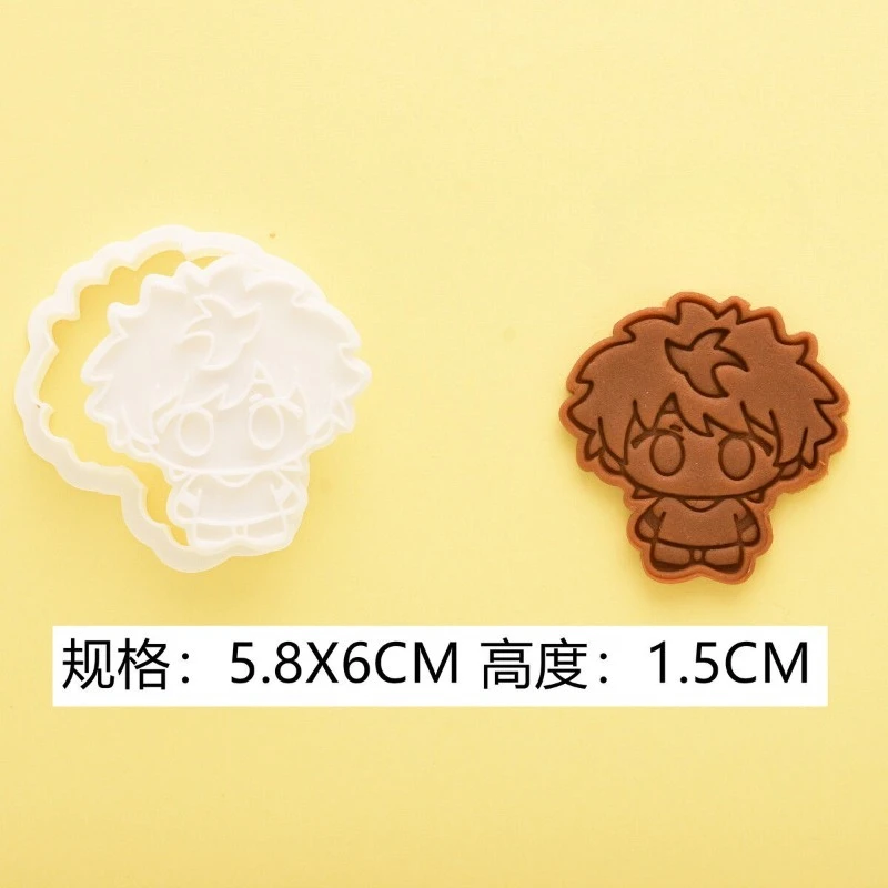 هنتر x هنتر غون Freecss كيلوا زولديك كورابيكا أنيمي شخصية الكرتون الصحافة كوكي قوالب قوالب الحلوى الإبداعية بالجملة #6