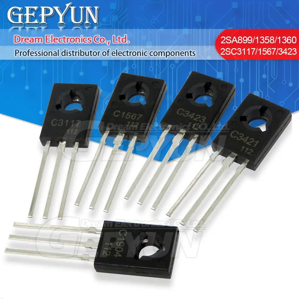 10pcs 2SC3950 TO-126 C3950 TO-126F 2SC2314 2SC3421 2SA1358 C2314 C3421 SA1358