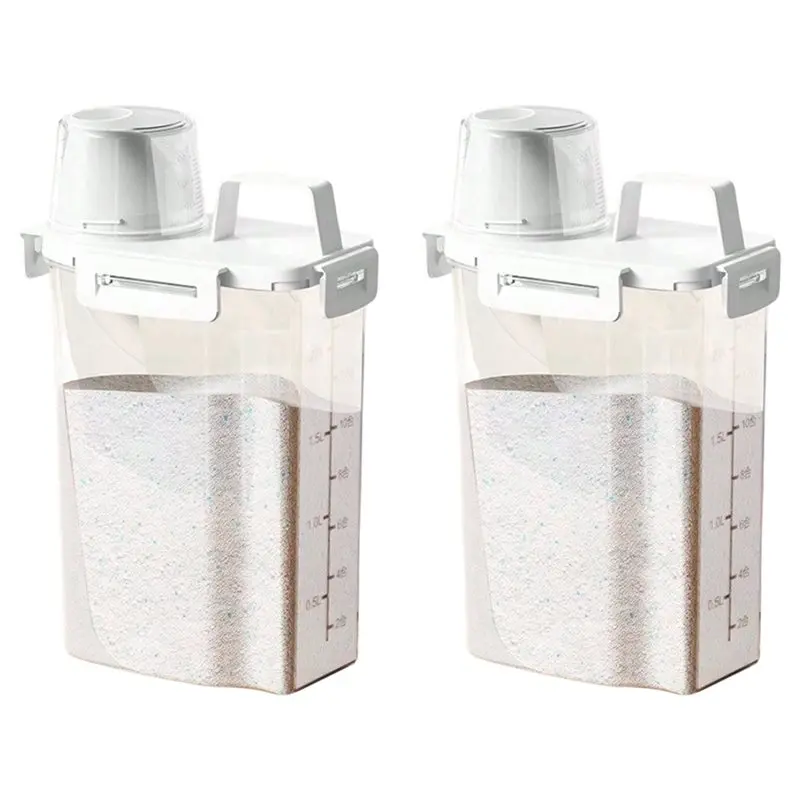 

【ОРНАМЕНТ】Влагонепроницаемый герметичный контейнер для хранения объемом 2,5 л с крышкой — контейнеры для хранения продуктов для круп, орехов, муки, риса